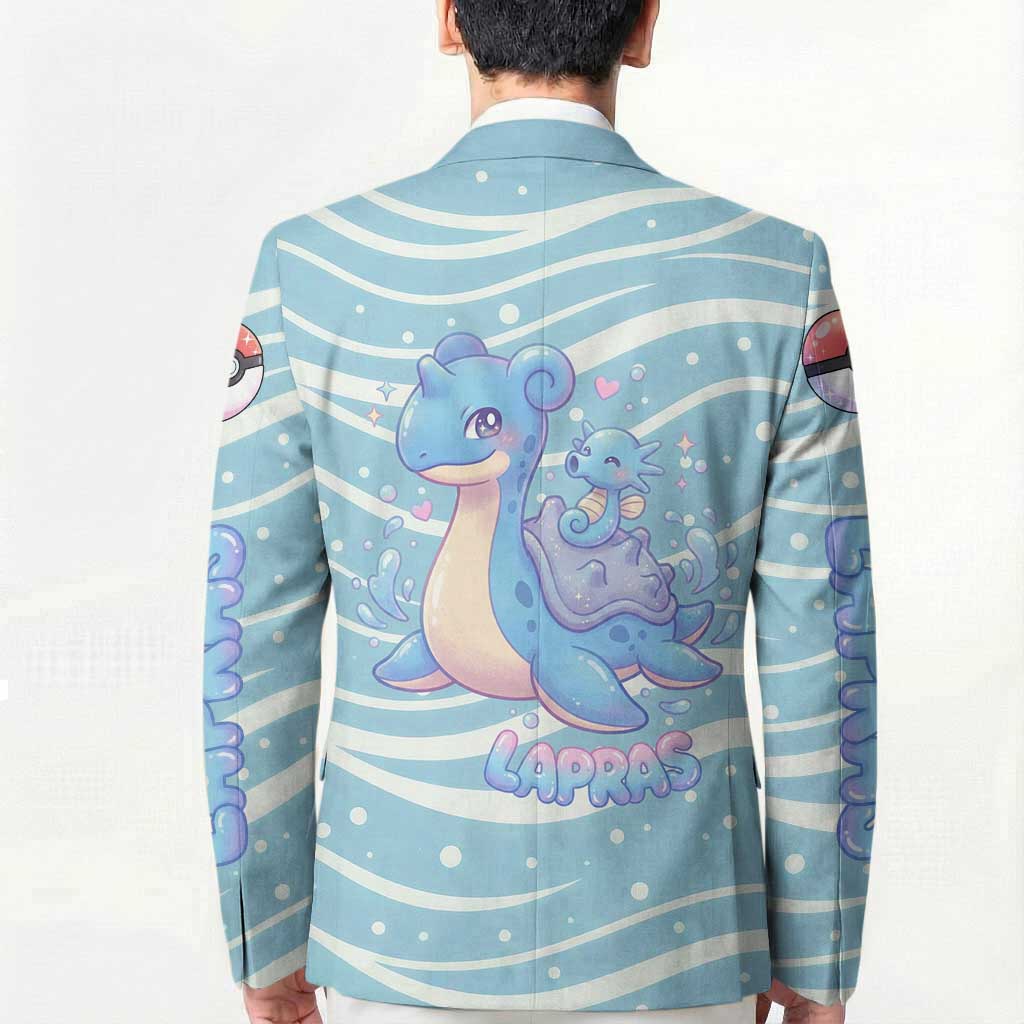 Lapras Blazer Pastel Ocean Waves Kawaii Art