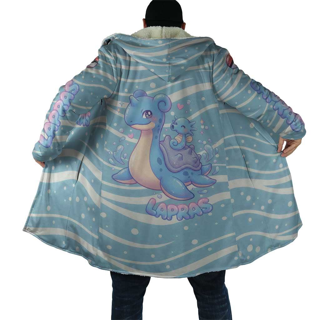 Lapras Cloak Pastel Ocean Waves Kawaii Art