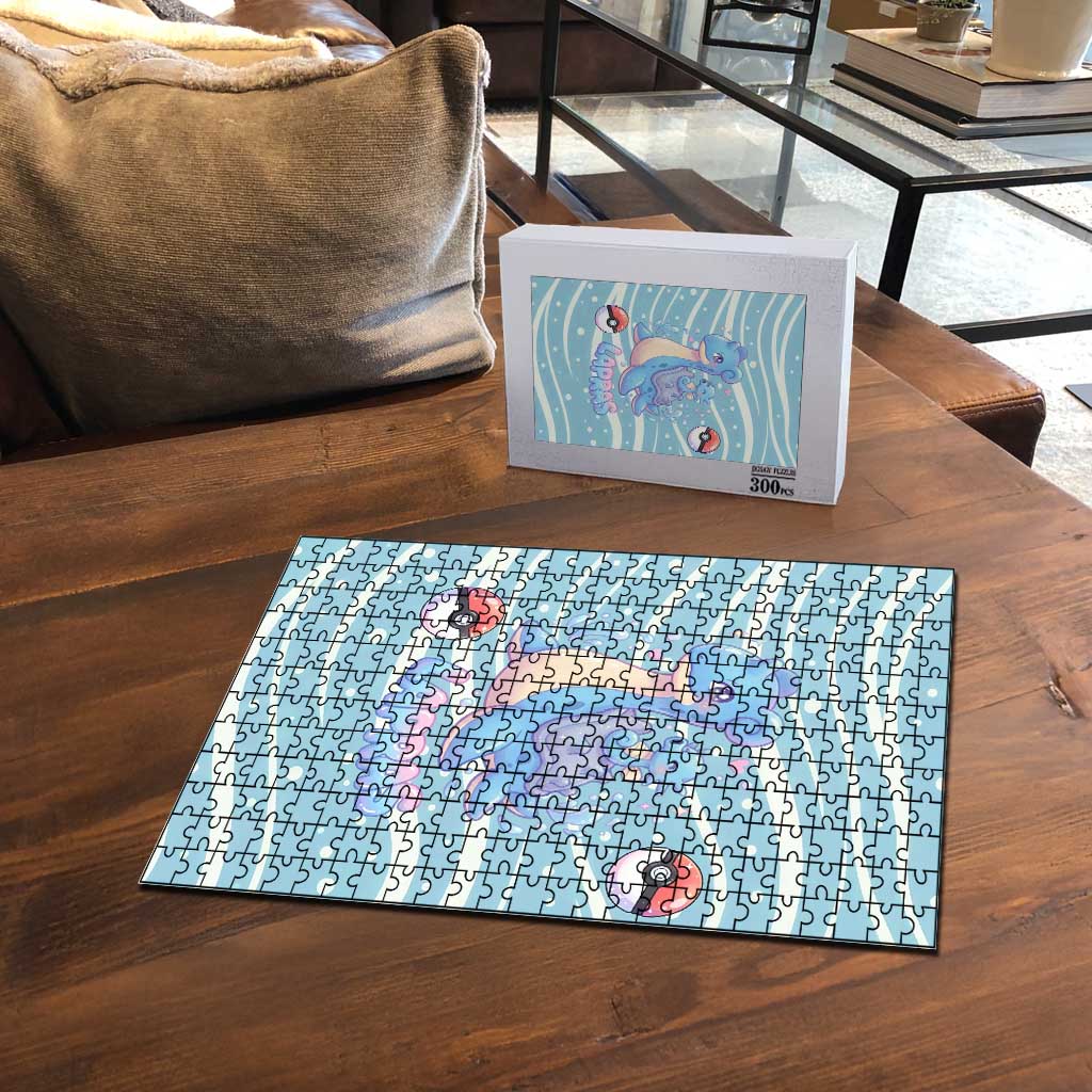 Lapras Puzzle Pastel Ocean Waves Kawaii Art