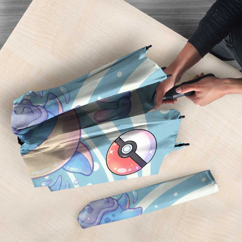 Lapras Umbrella Pastel Ocean Waves Kawaii Art