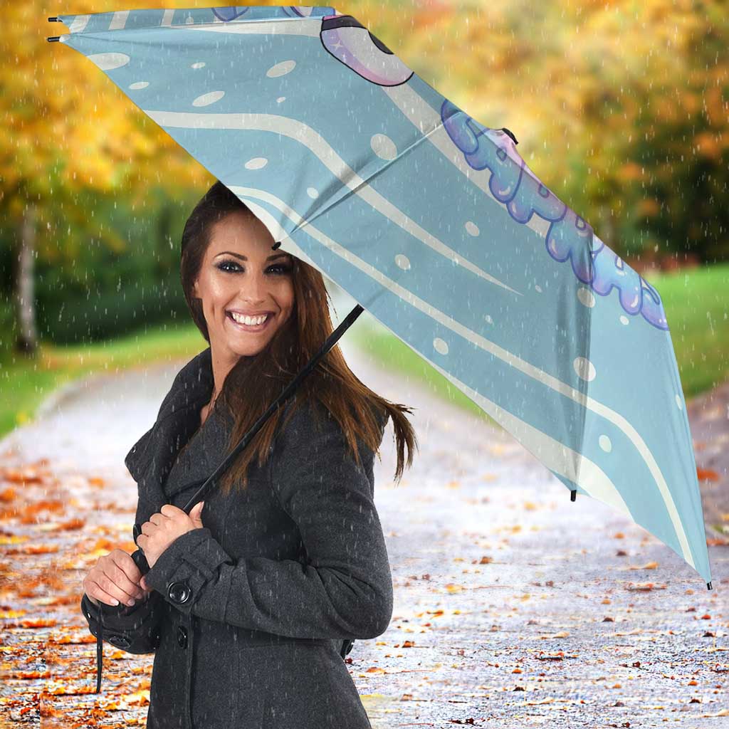 Lapras Umbrella Pastel Ocean Waves Kawaii Art