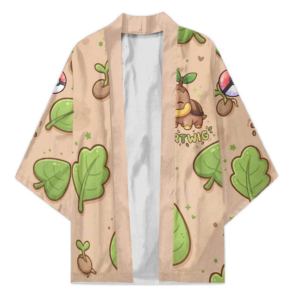Turtwig Kimono Whimsical Forest Sprout Art