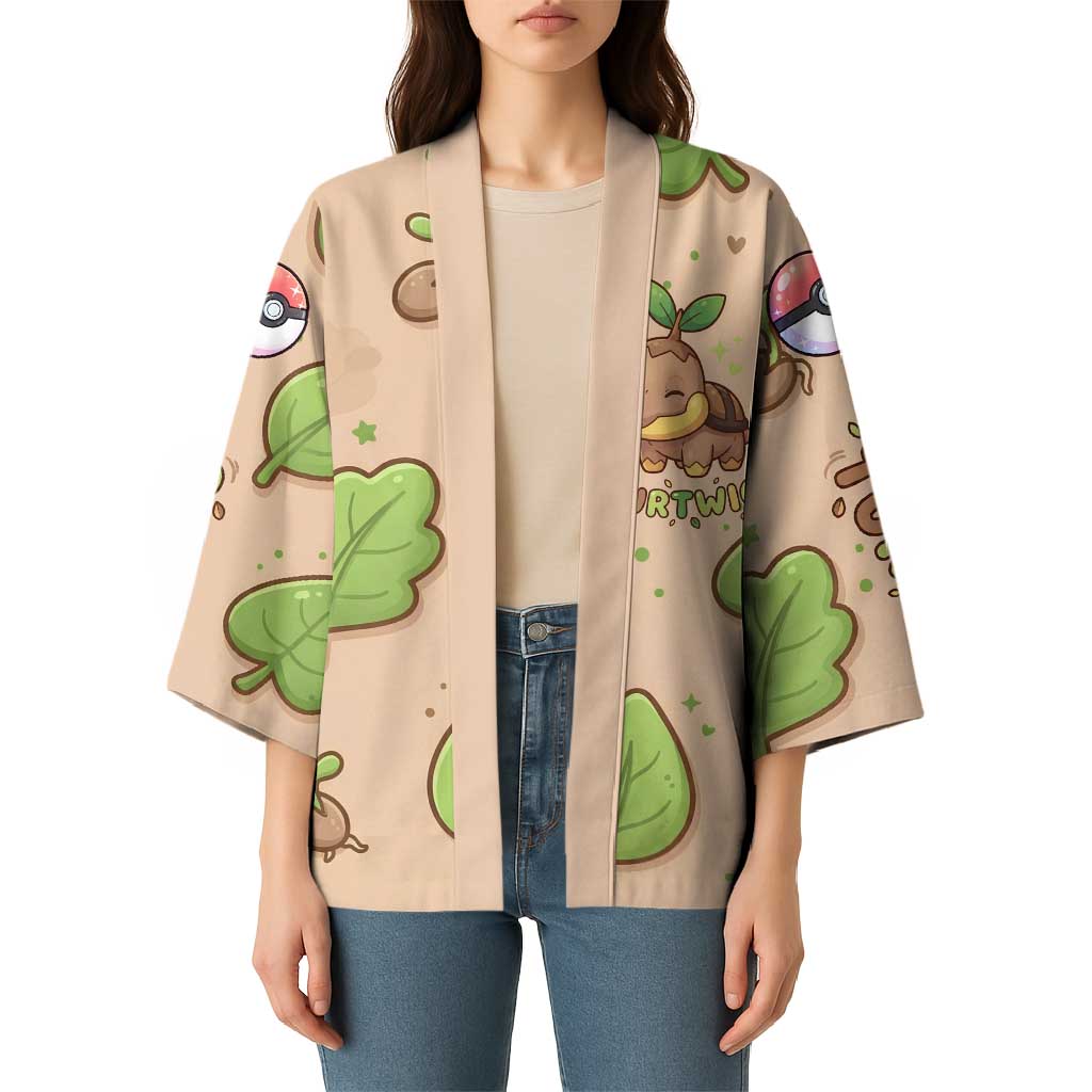 Turtwig Kimono Whimsical Forest Sprout Art
