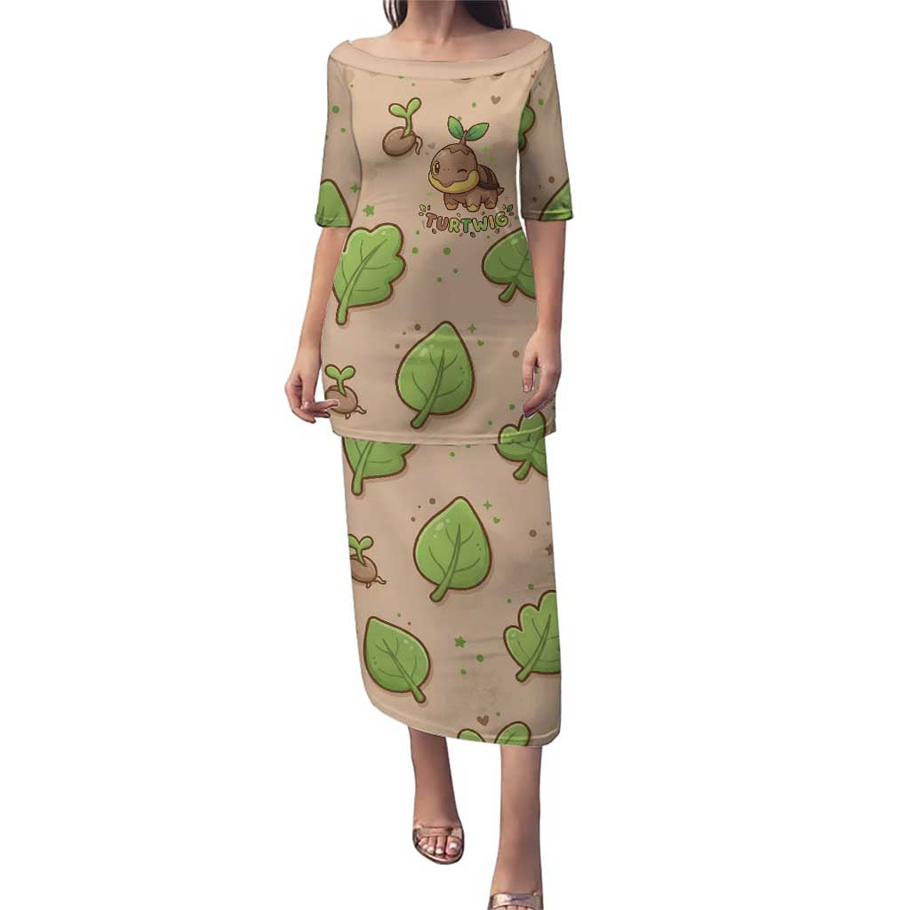 Turtwig Puletasi Whimsical Forest Sprout Art