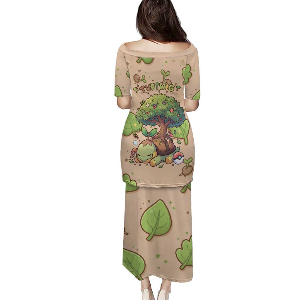 Turtwig Puletasi Whimsical Forest Sprout Art