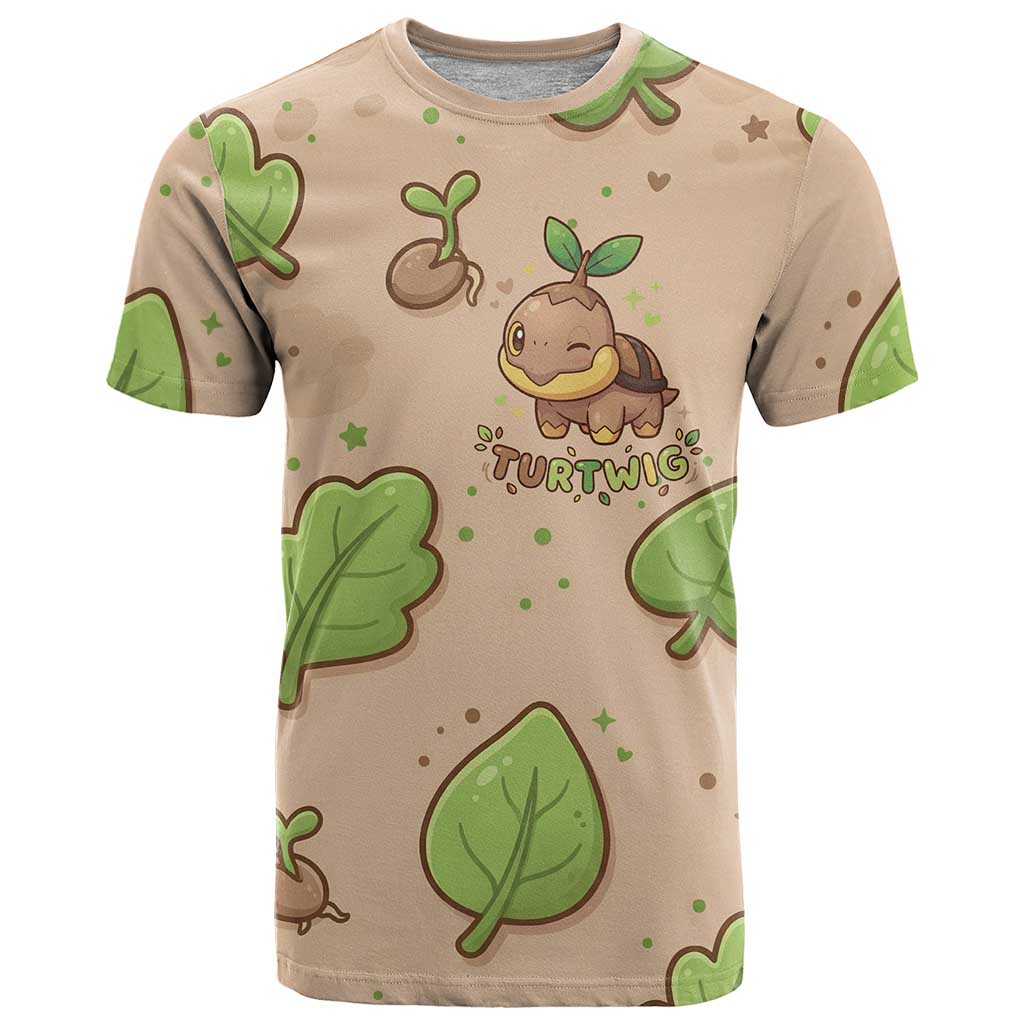 Turtwig T Shirt Whimsical Forest Sprout Art