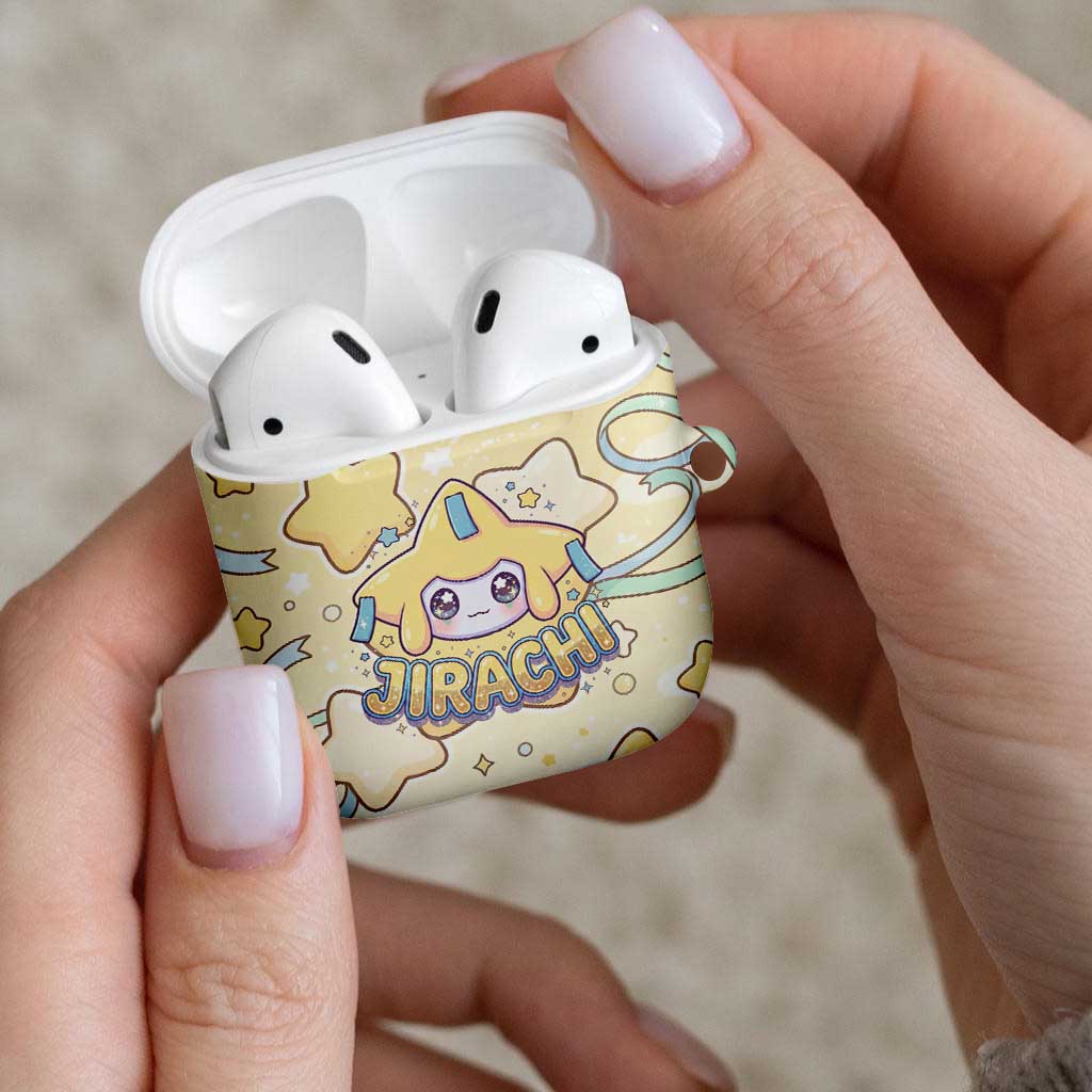 Jirachi AirPods Case Pastel Dreamy Starwish Art