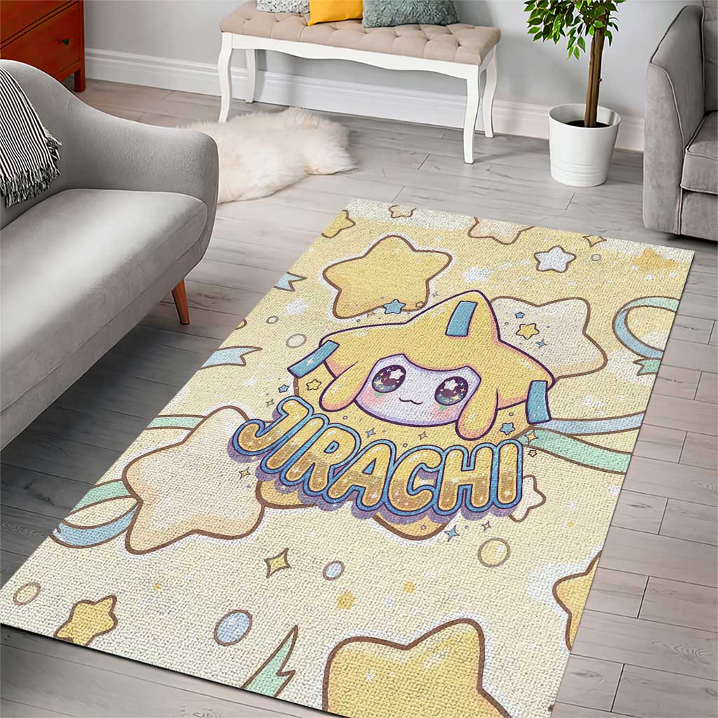 Jirachi Area Rug Pastel Dreamy Starwish Art