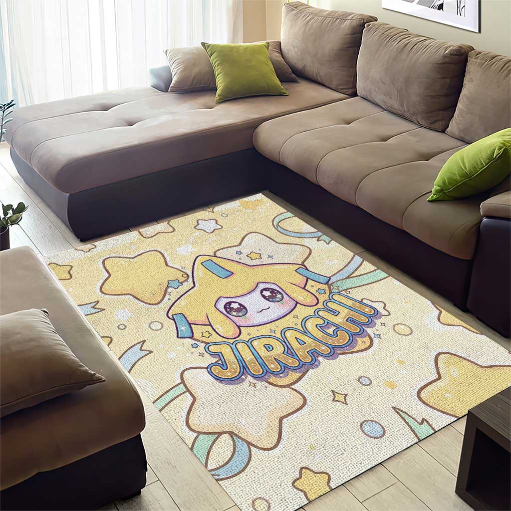 Jirachi Area Rug Pastel Dreamy Starwish Art
