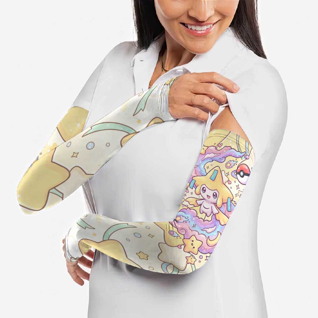 Jirachi Arm Sleeves Pastel Dreamy Starwish Art