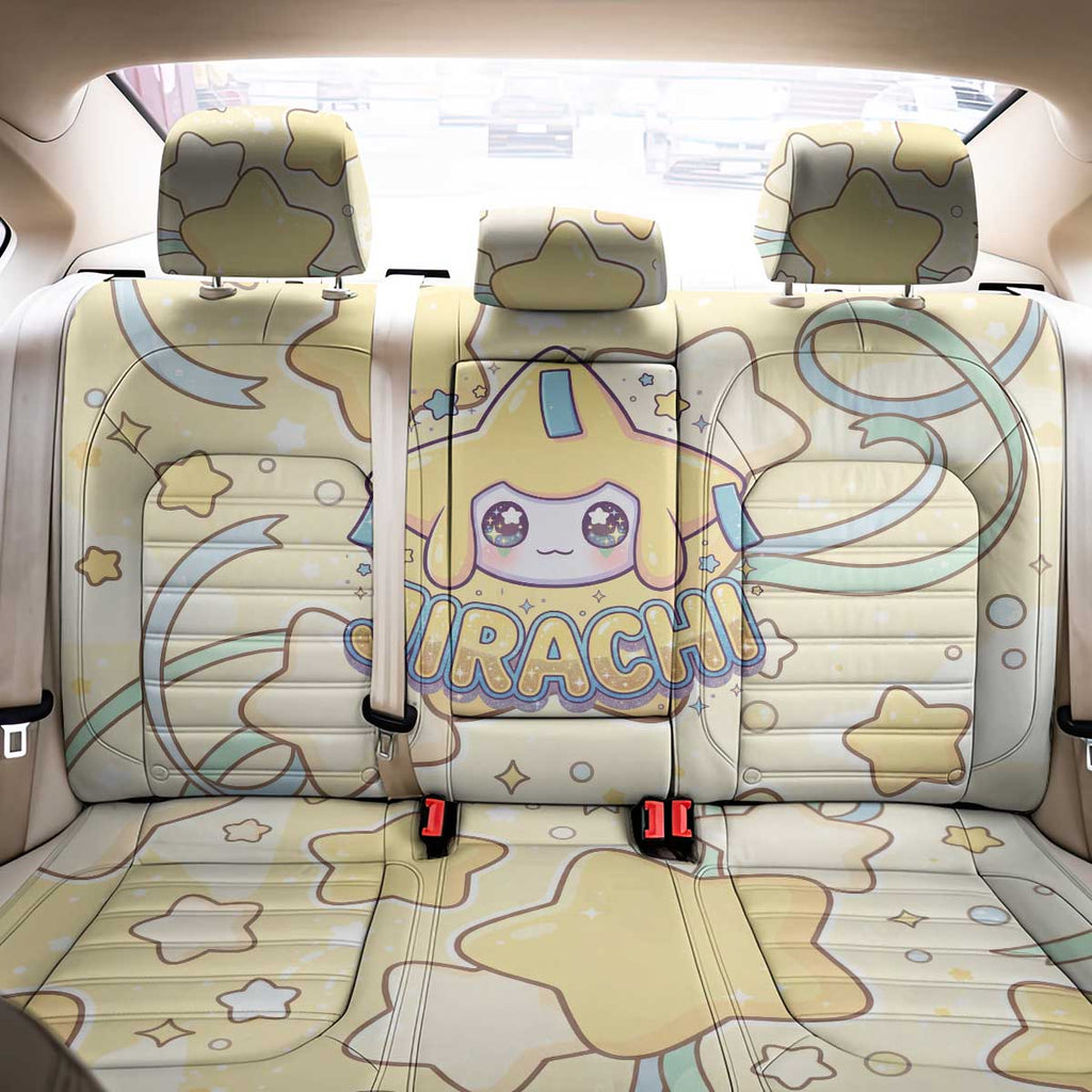 Jirachi Back Car Seat Cover Pastel Dreamy Starwish Art
