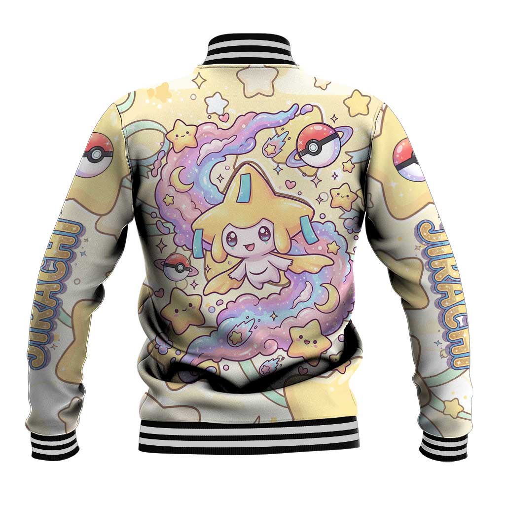 Jirachi Baseball Jacket Pastel Dreamy Starwish Art