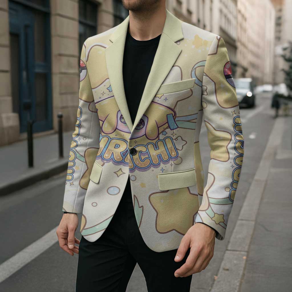Jirachi Blazer Pastel Dreamy Starwish Art