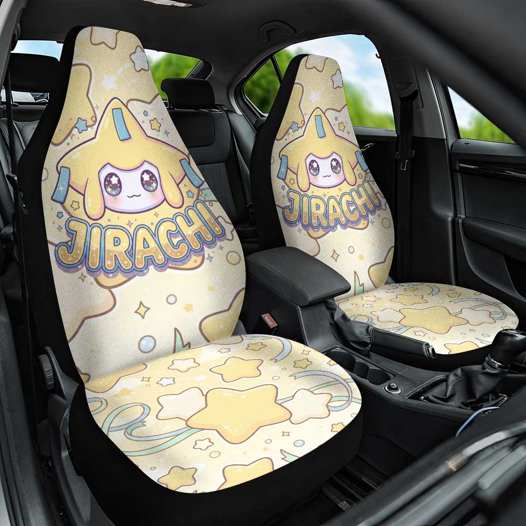 Jirachi Car Seat Cover Pastel Dreamy Starwish Art