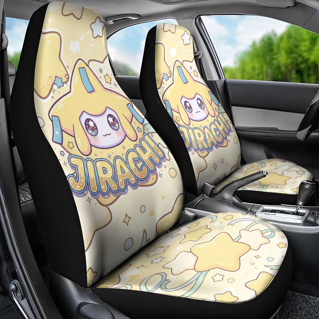 Jirachi Car Seat Cover Pastel Dreamy Starwish Art