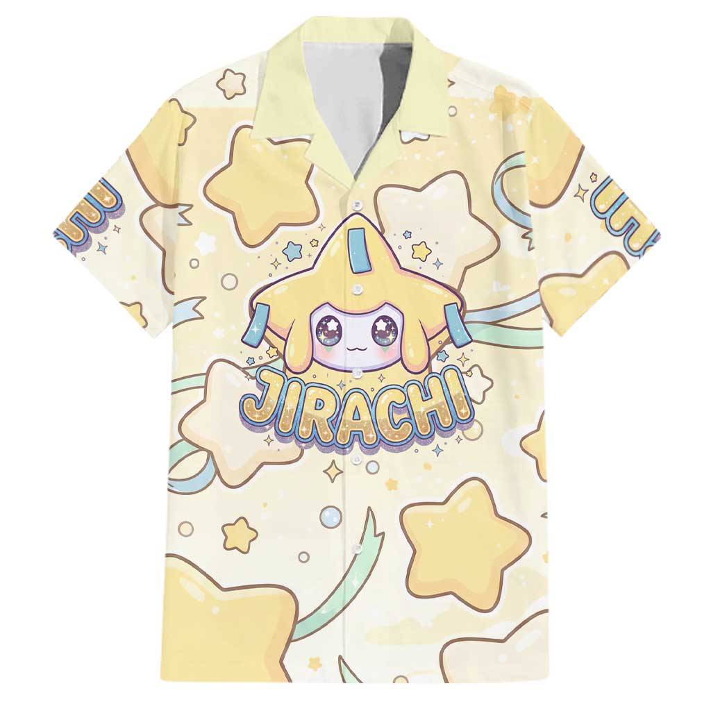 Jirachi Family Matching Puletasi and Hawaiian Shirt Pastel Dreamy Starwish Art