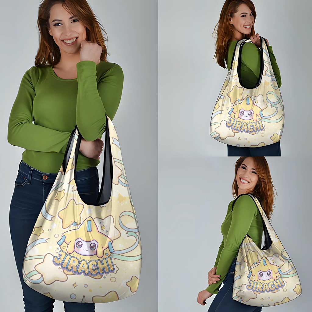 Jirachi Grocery Bag Pastel Dreamy Starwish Art