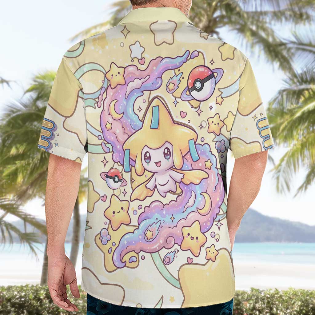 Jirachi Hawaiian Shirt Pastel Dreamy Starwish Art