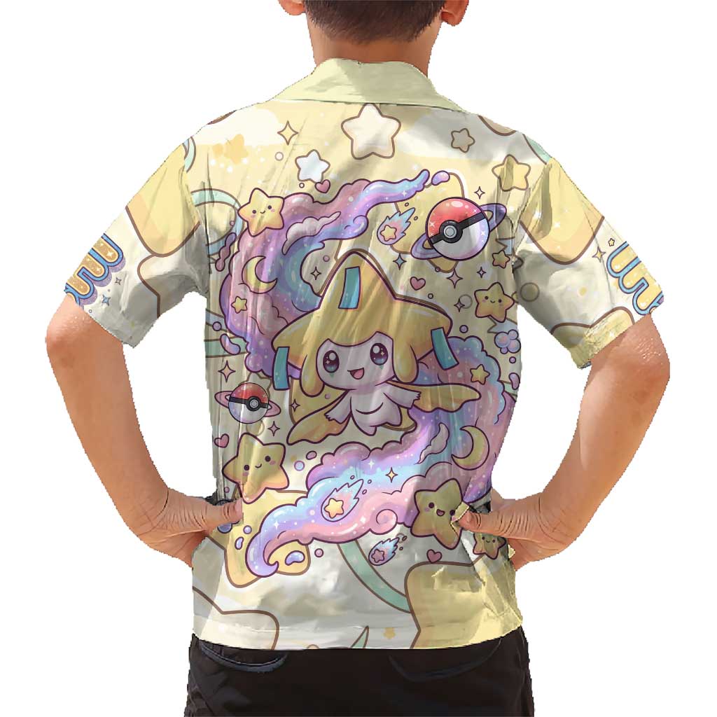 Jirachi Hawaiian Shirt Pastel Dreamy Starwish Art