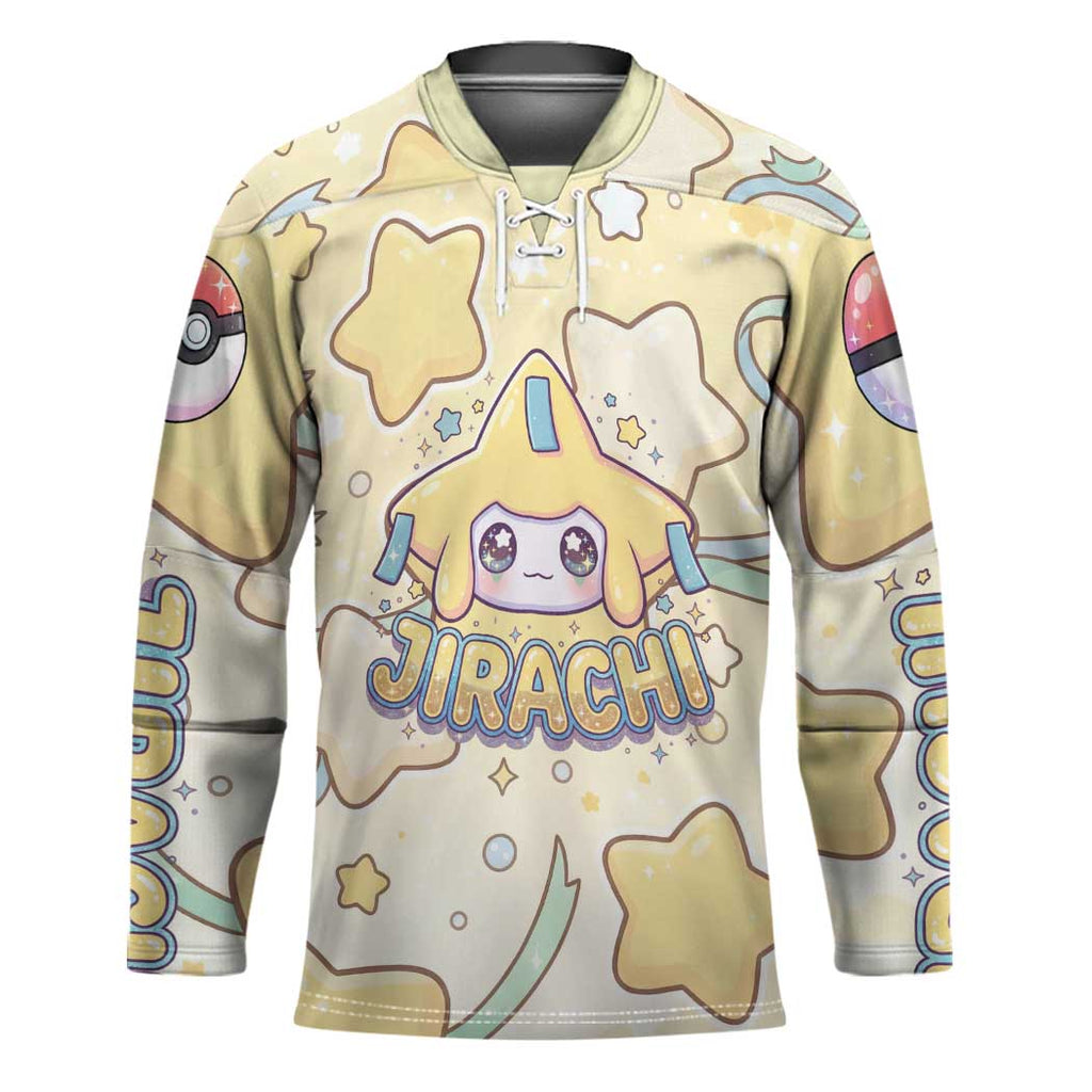 Jirachi Hockey Jersey Pastel Dreamy Starwish Art