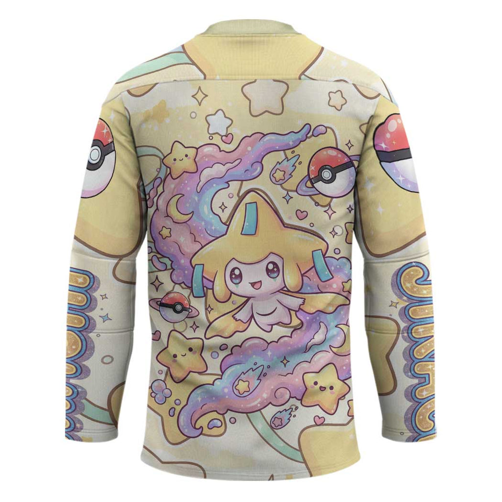 Jirachi Hockey Jersey Pastel Dreamy Starwish Art