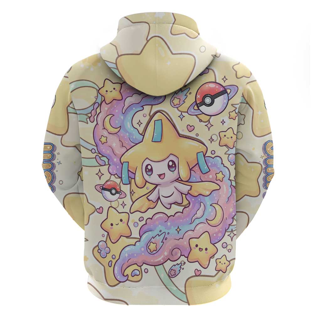 Jirachi Hoodie Pastel Dreamy Starwish Art