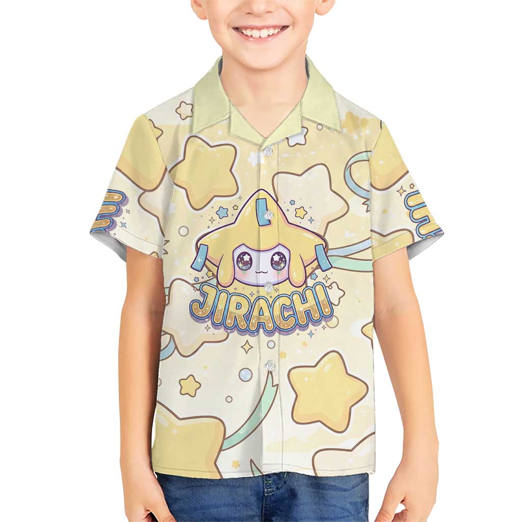 Jirachi Kid Hawaiian Shirt Pastel Dreamy Starwish Art