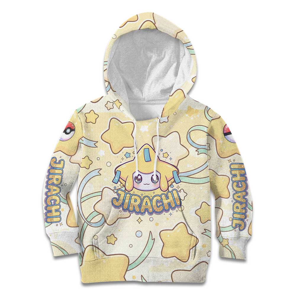 Jirachi Kid Hoodie Pastel Dreamy Starwish Art