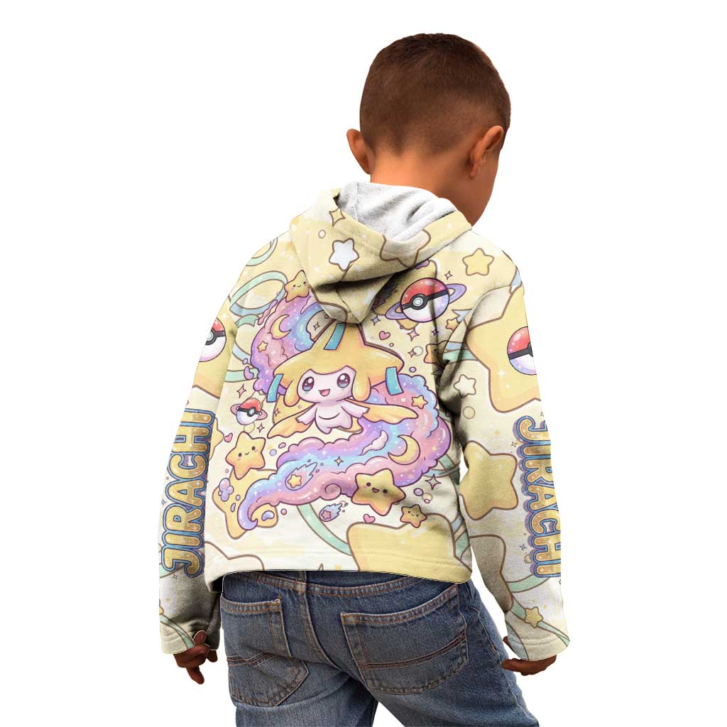 Jirachi Kid Hoodie Pastel Dreamy Starwish Art