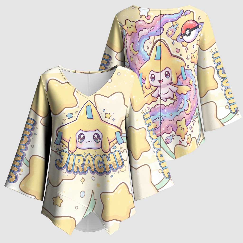 Jirachi Kimono Sleeve Blouse Pastel Dreamy Starwish Art