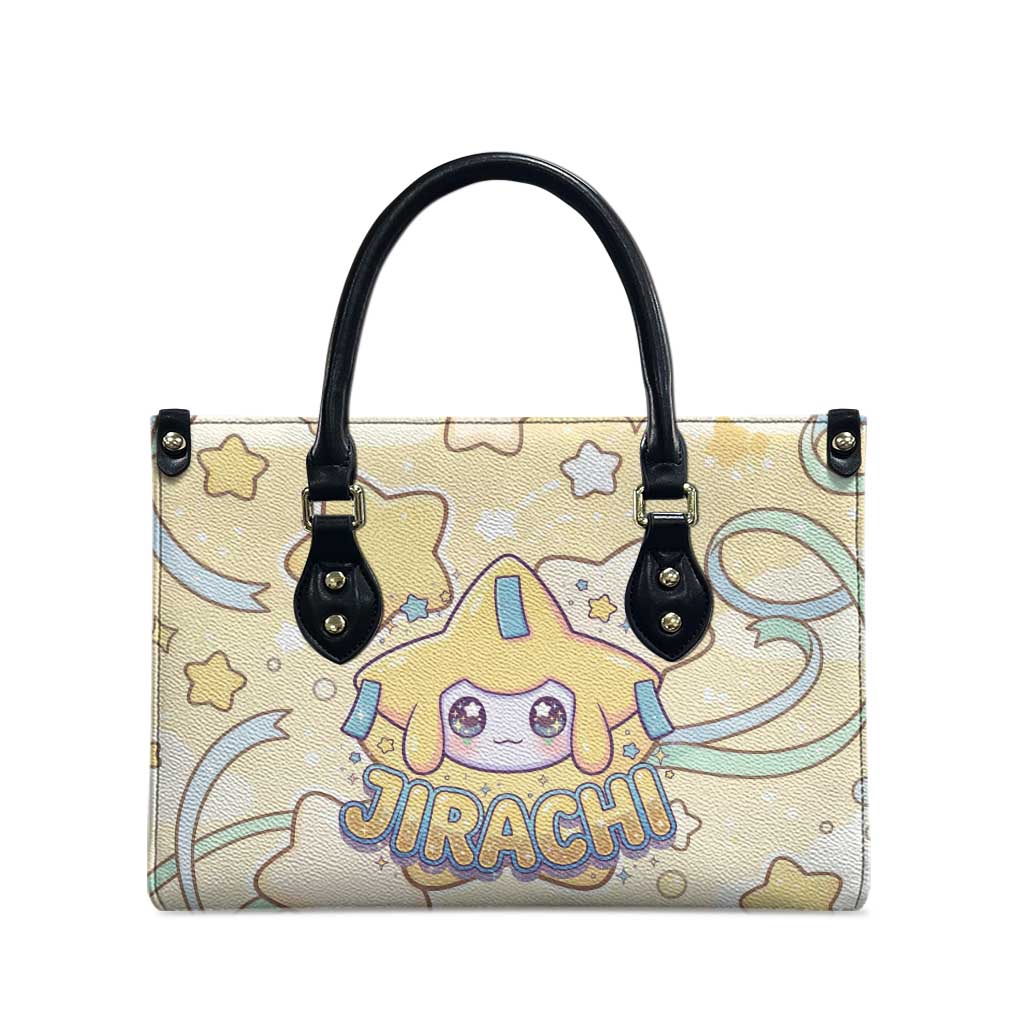 Jirachi Leather Bag Pastel Dreamy Starwish Art