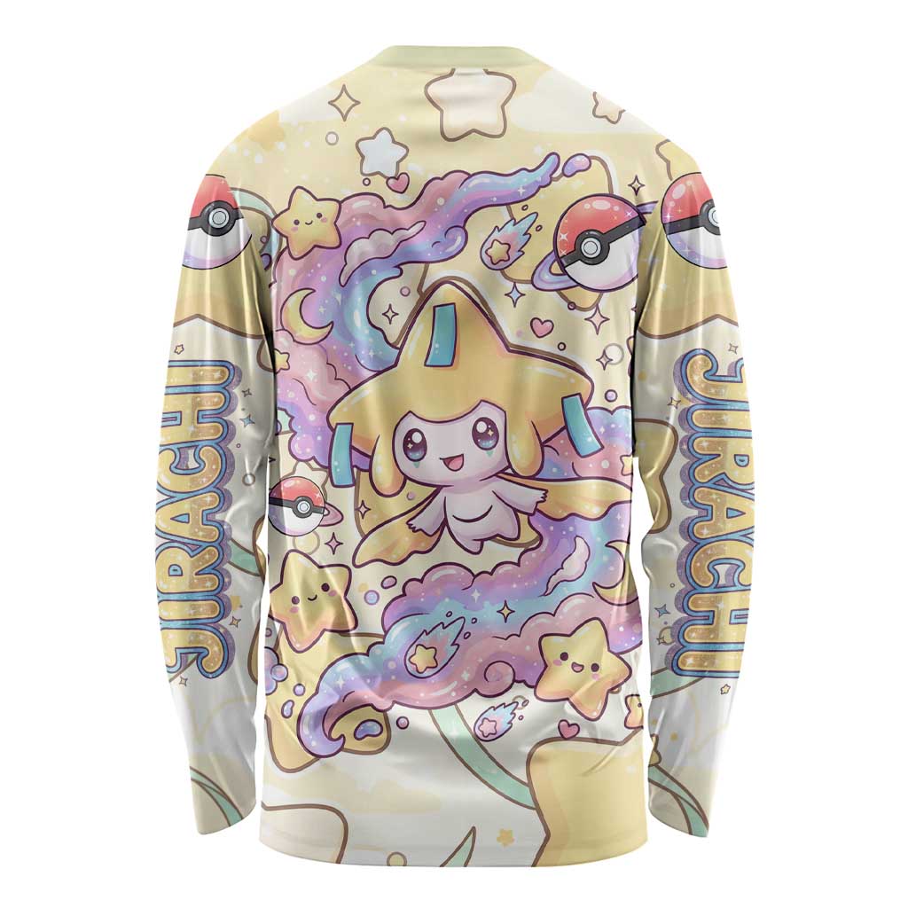 Jirachi Long Sleeve Shirt Pastel Dreamy Starwish Art