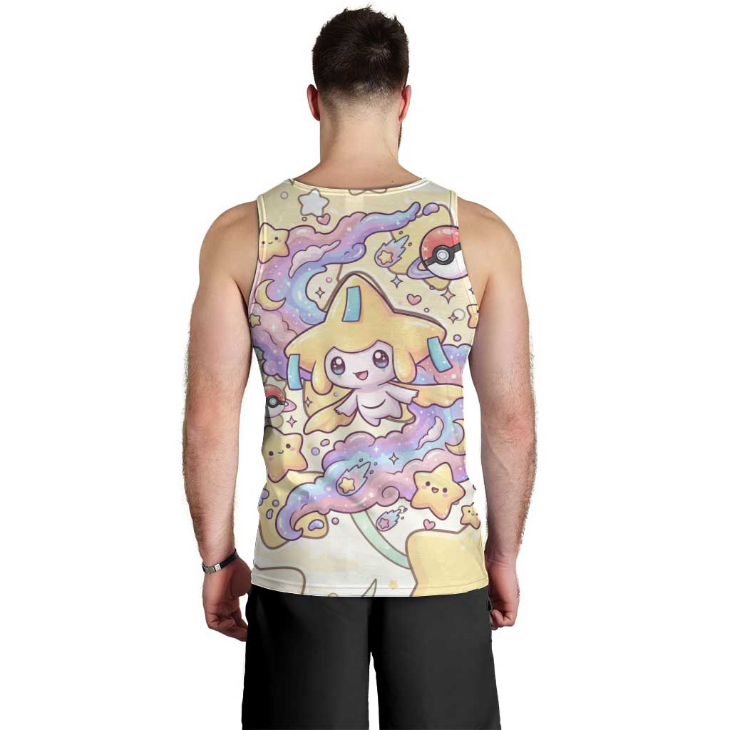Jirachi Men Tank Top Pastel Dreamy Starwish Art