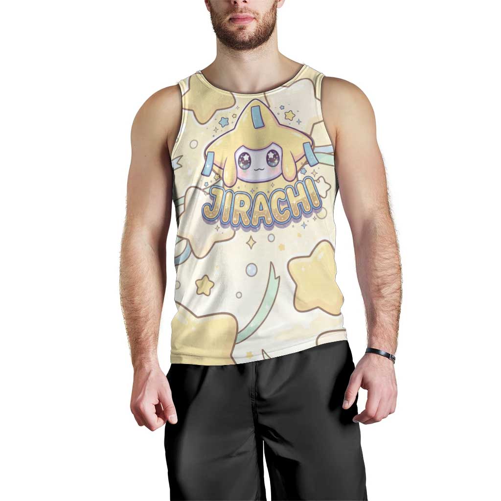 Jirachi Men Tank Top Pastel Dreamy Starwish Art