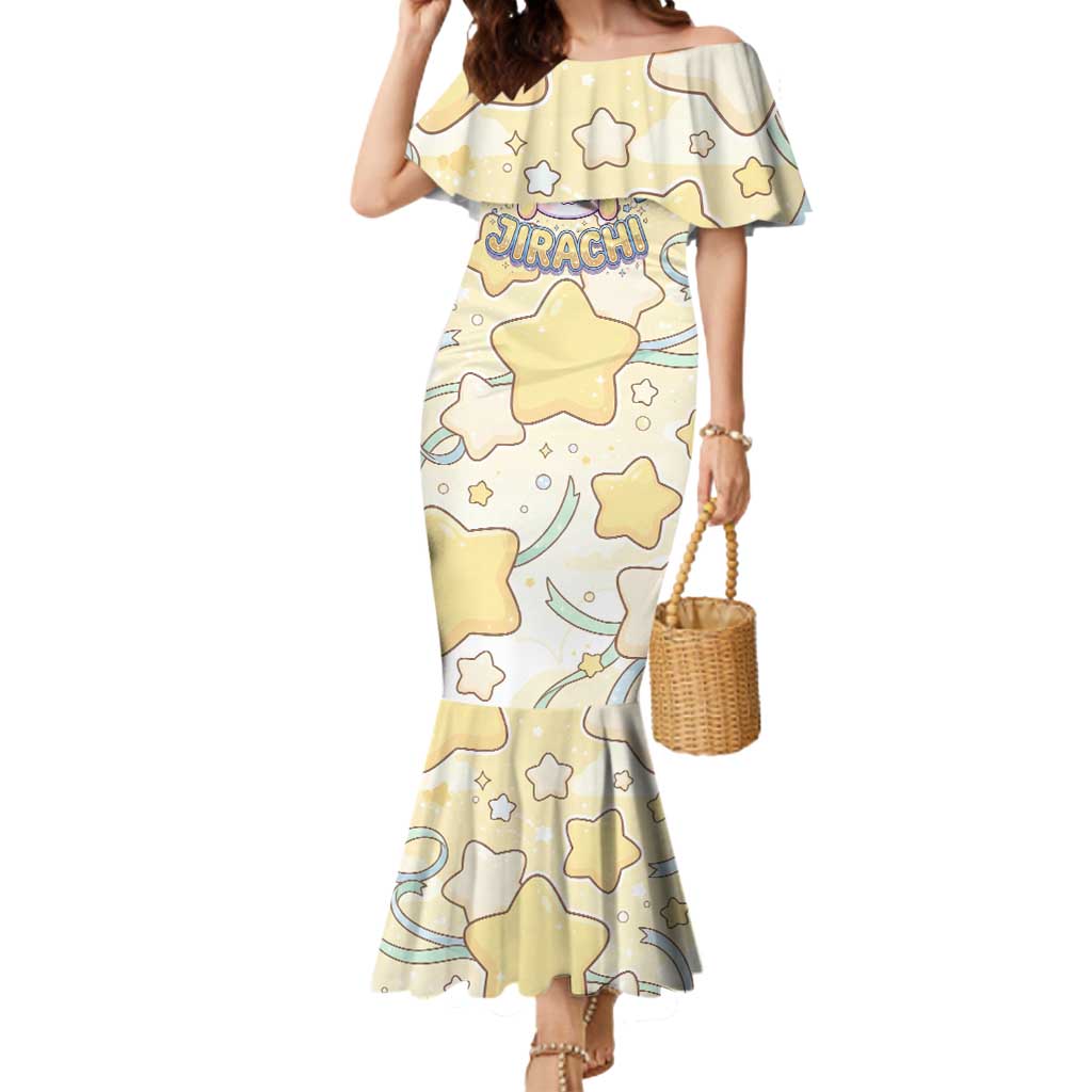 Jirachi Mermaid Dress Pastel Dreamy Starwish Art
