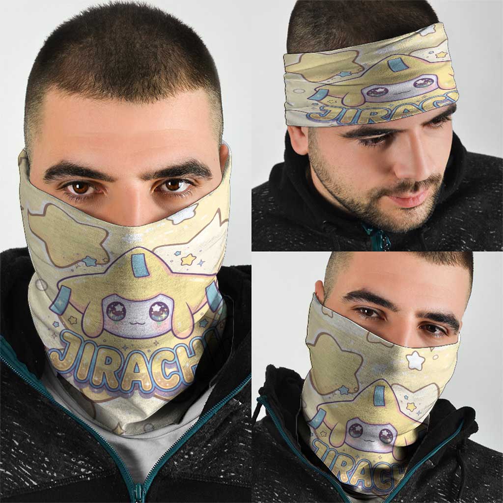 Jirachi Neck Gaiter Pastel Dreamy Starwish Art