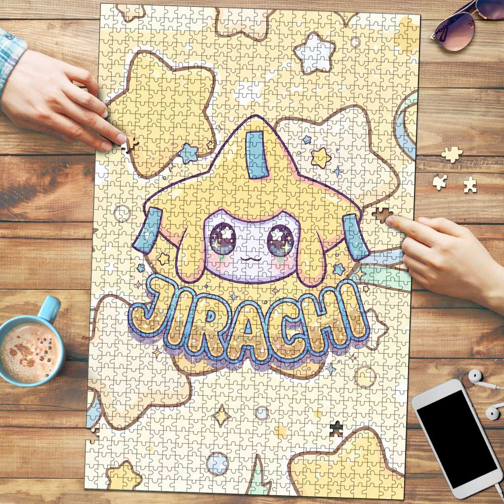 Jirachi Puzzle Pastel Dreamy Starwish Art