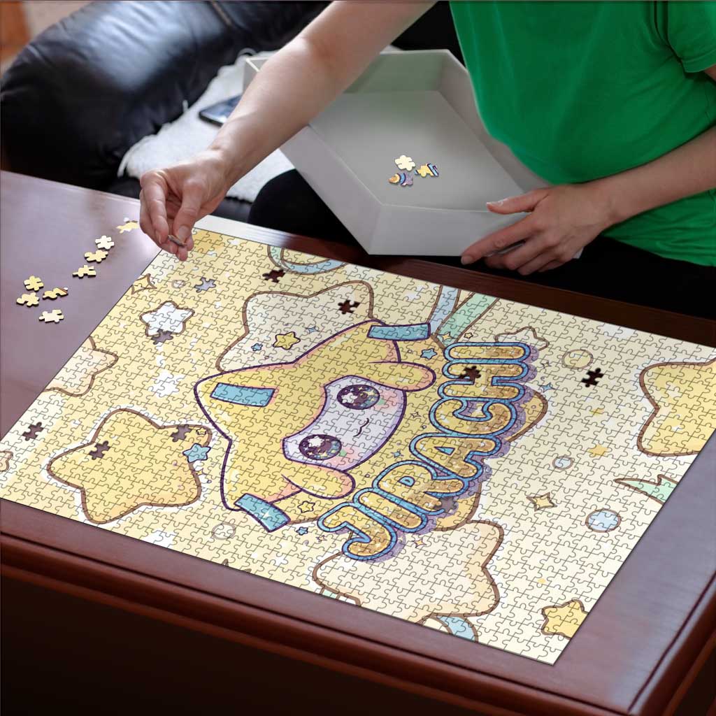 Jirachi Puzzle Pastel Dreamy Starwish Art