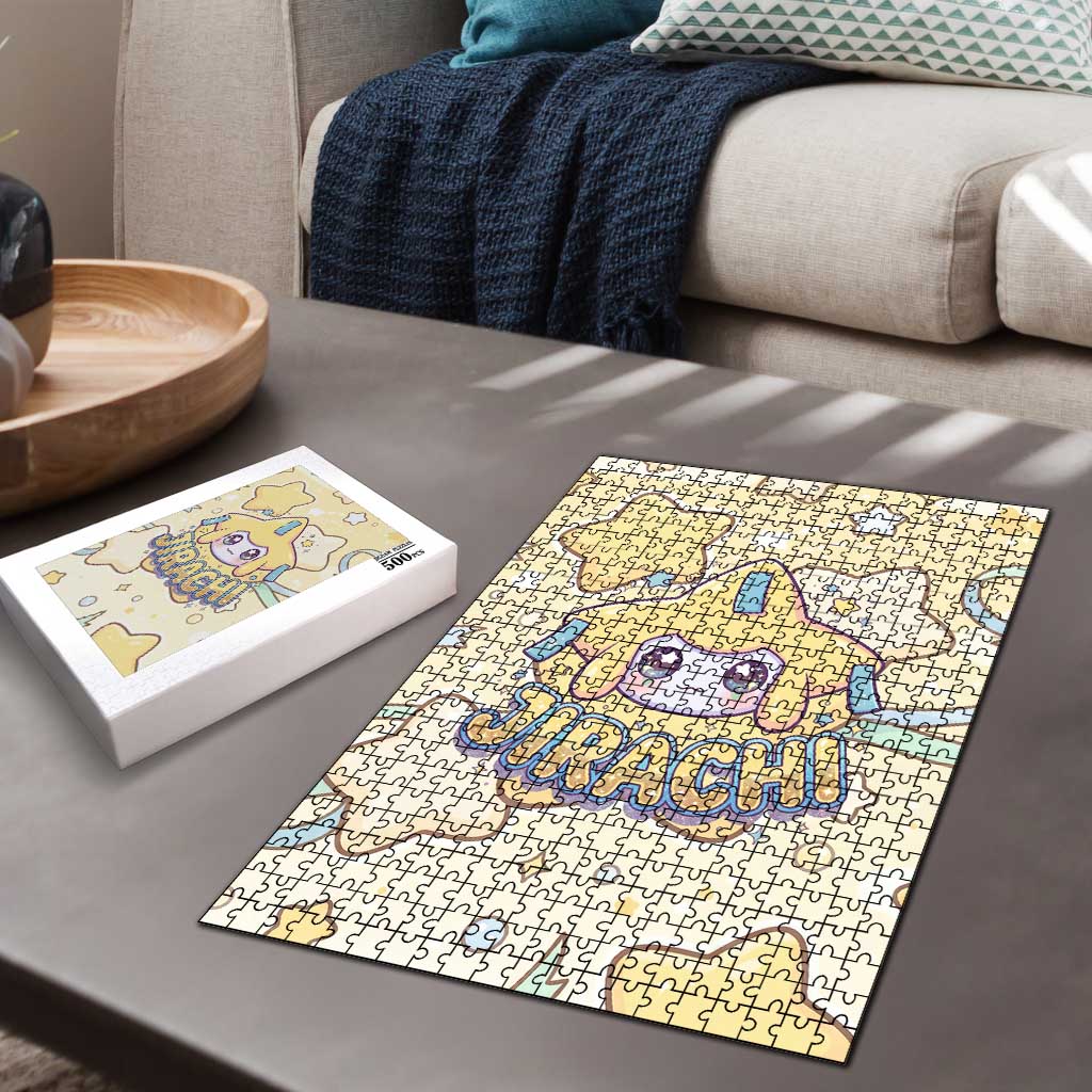 Jirachi Puzzle Pastel Dreamy Starwish Art