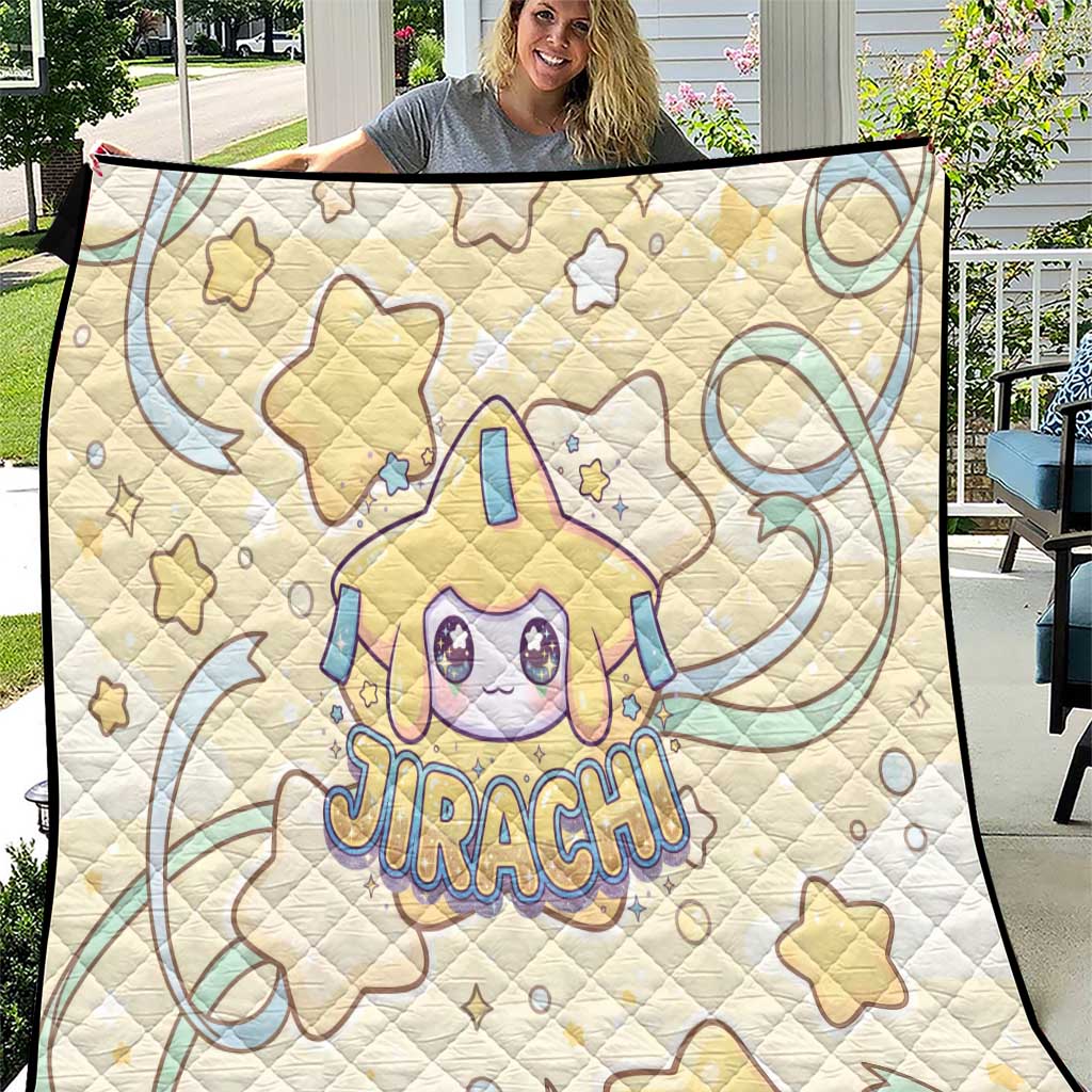 Jirachi Quilt Pastel Dreamy Starwish Art