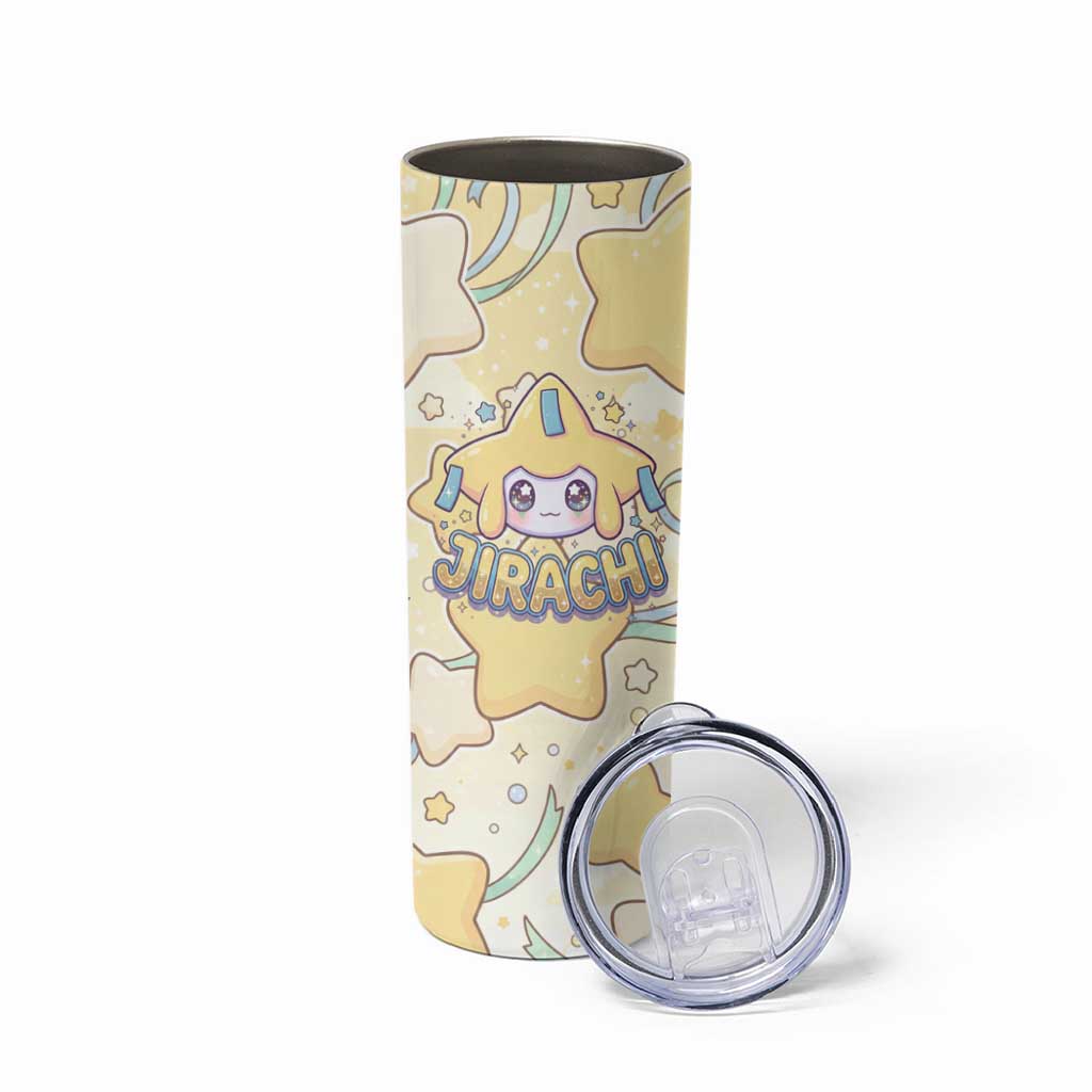 Jirachi Skinny Tumbler Pastel Dreamy Starwish Art