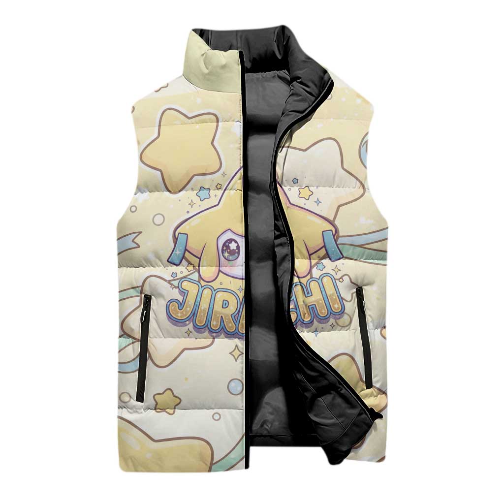 Jirachi Sleeveless Puffer Jacket Pastel Dreamy Starwish Art