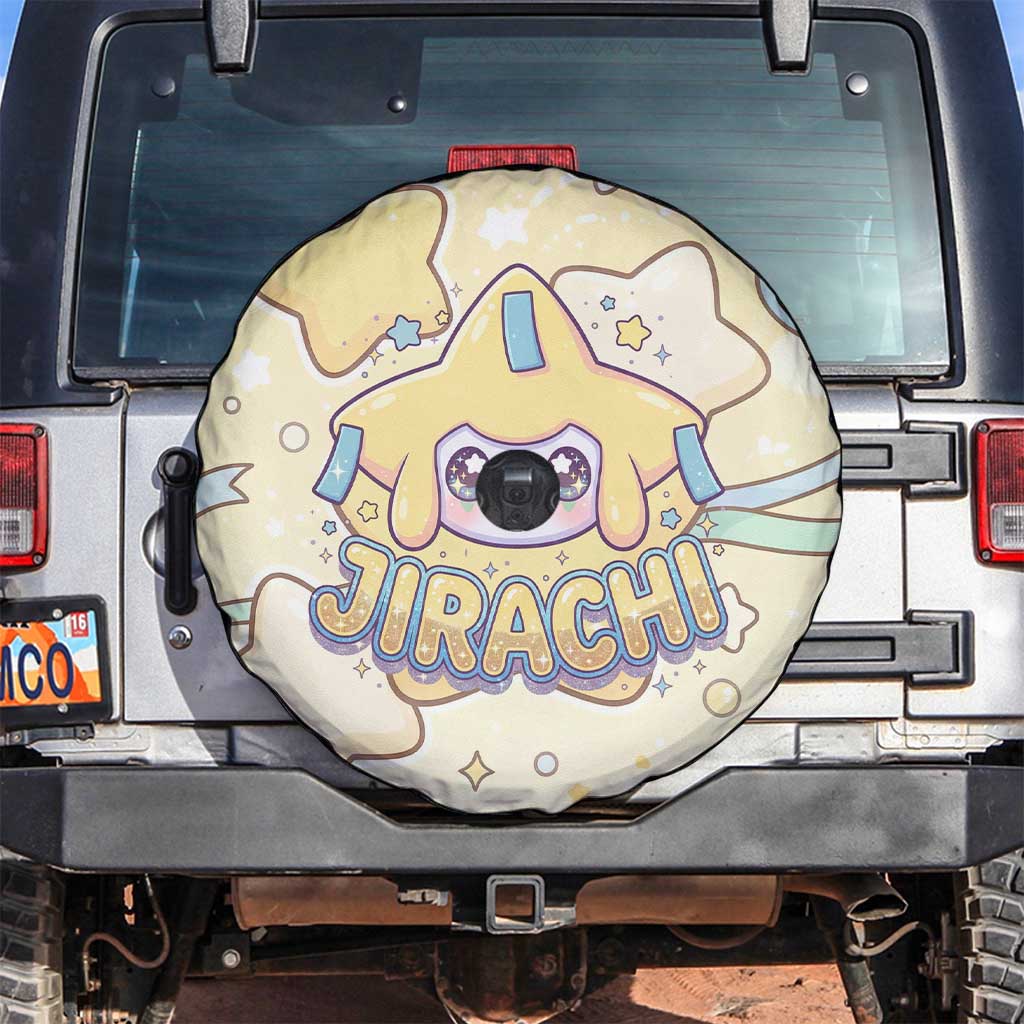 Jirachi Spare Tire Cover Pastel Dreamy Starwish Art