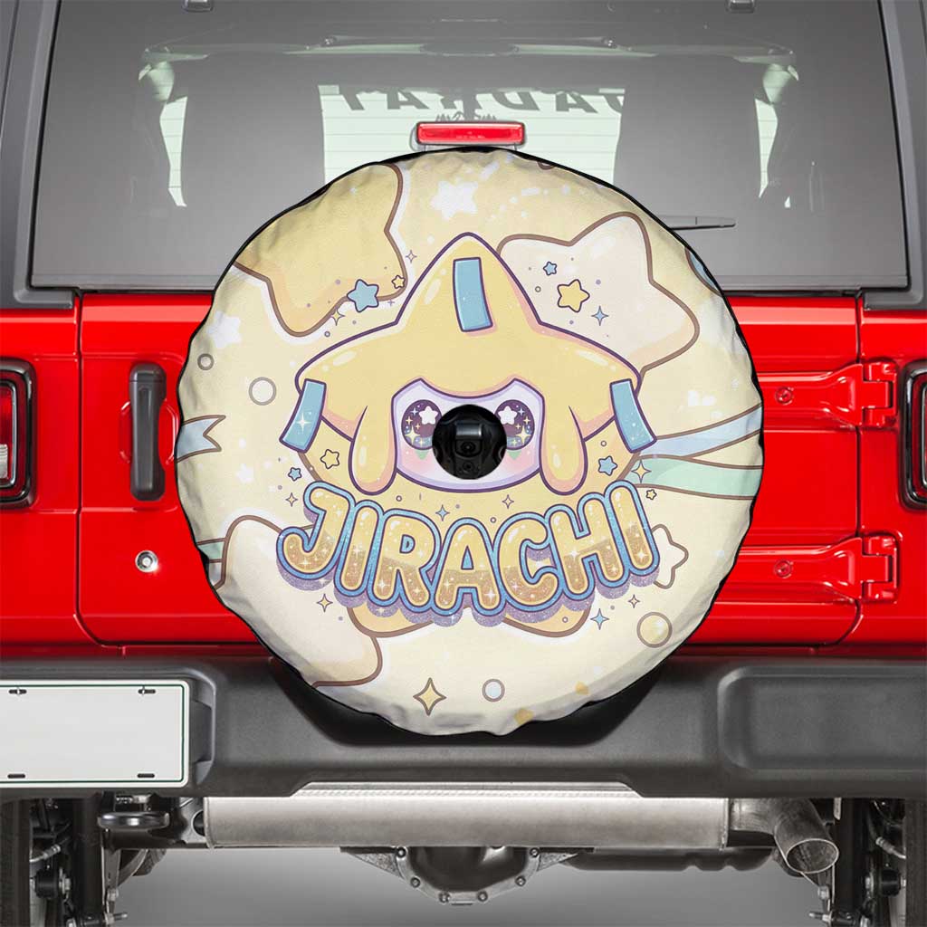 Jirachi Spare Tire Cover Pastel Dreamy Starwish Art