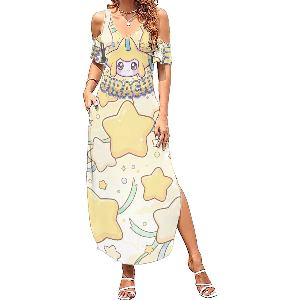 Jirachi Summer Maxi Dress Pastel Dreamy Starwish Art