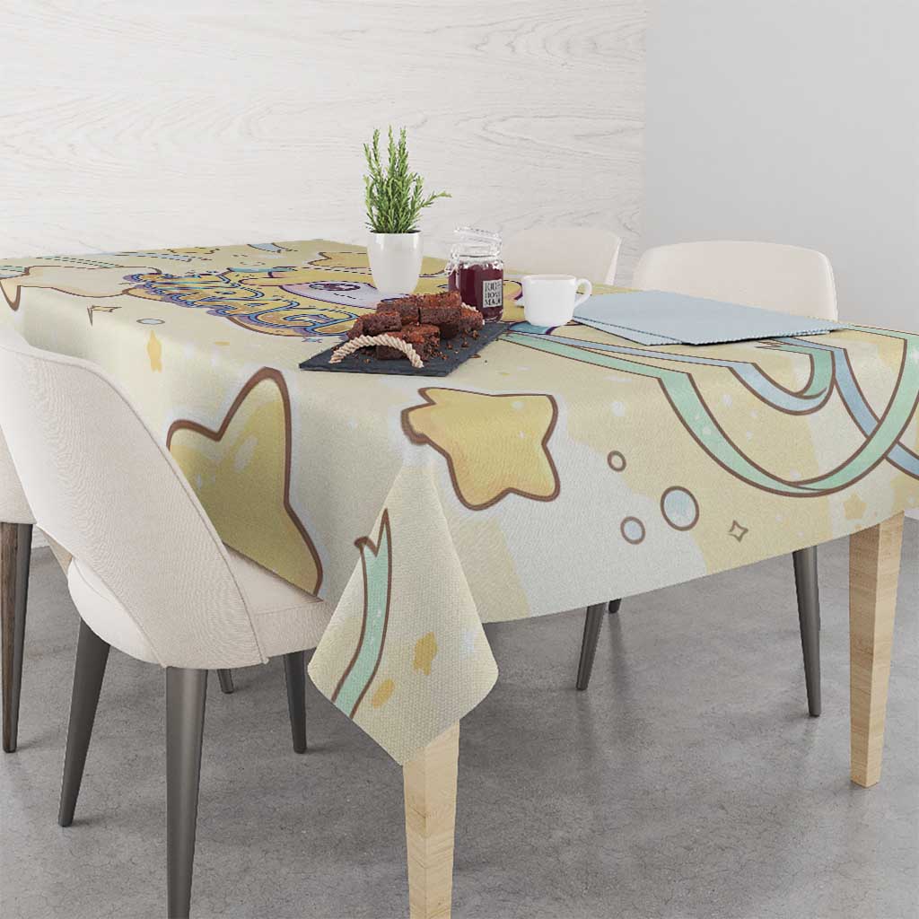 Jirachi Tablecloth Pastel Dreamy Starwish Art