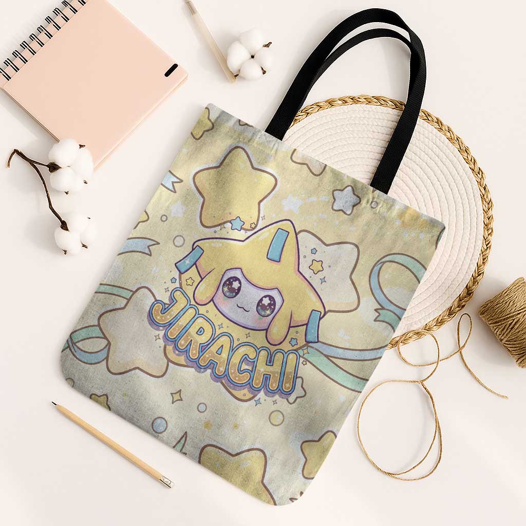 Jirachi Tote Bag Pastel Dreamy Starwish Art