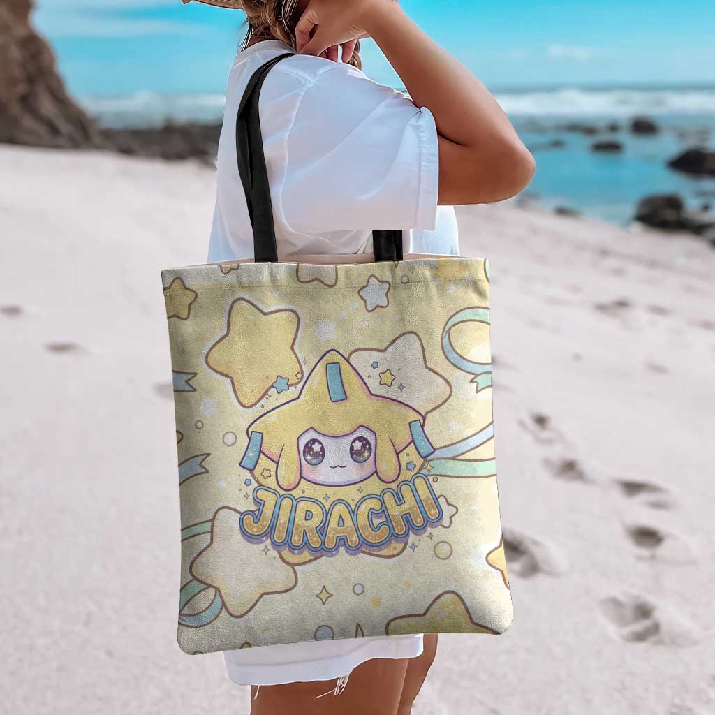 Jirachi Tote Bag Pastel Dreamy Starwish Art