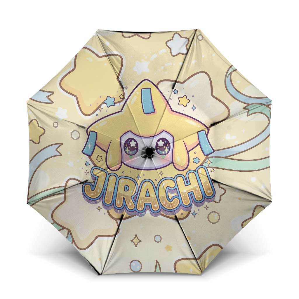 Jirachi Umbrella Pastel Dreamy Starwish Art