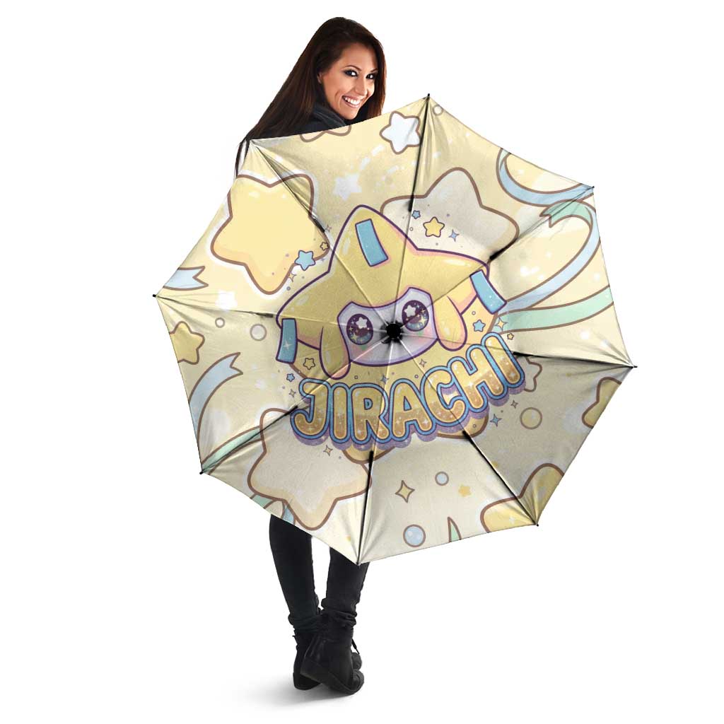 Jirachi Umbrella Pastel Dreamy Starwish Art